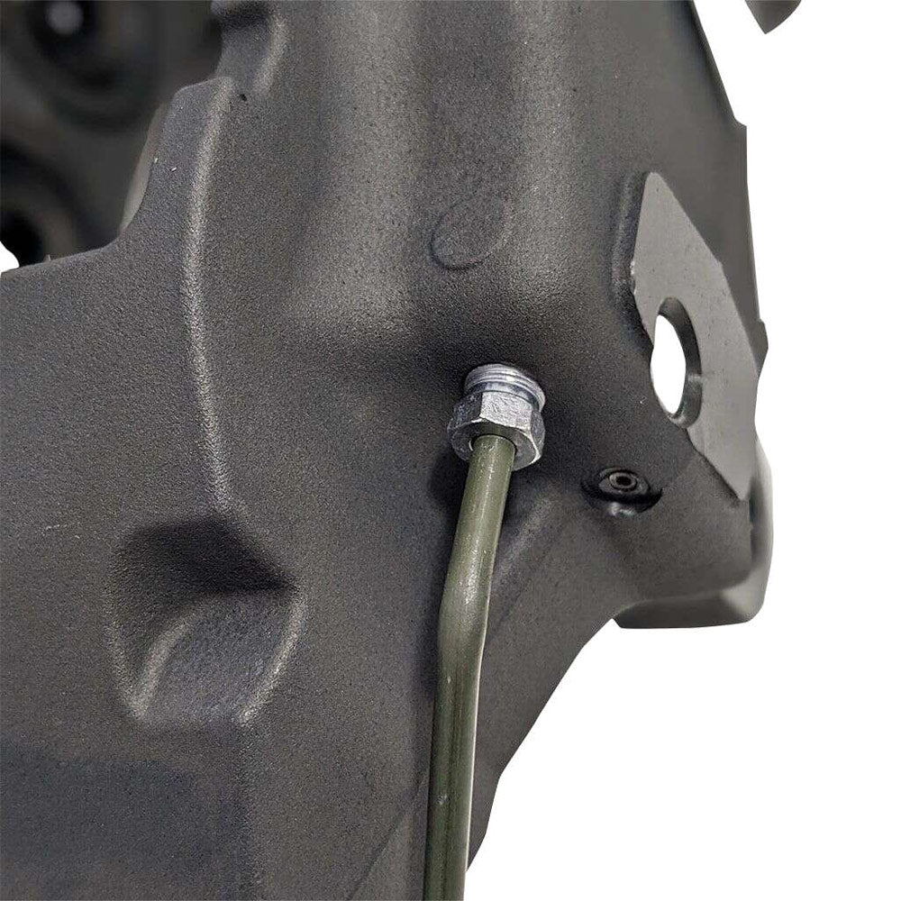 EPYTEC Bremssattel Kit passend für Audi Q7 / VW Touareg / Porsche Cayenne auf 6-Kolben Porsche ZR18/ZL18 Sattel für 30–34 mm Bremsscheiben Vorderachse