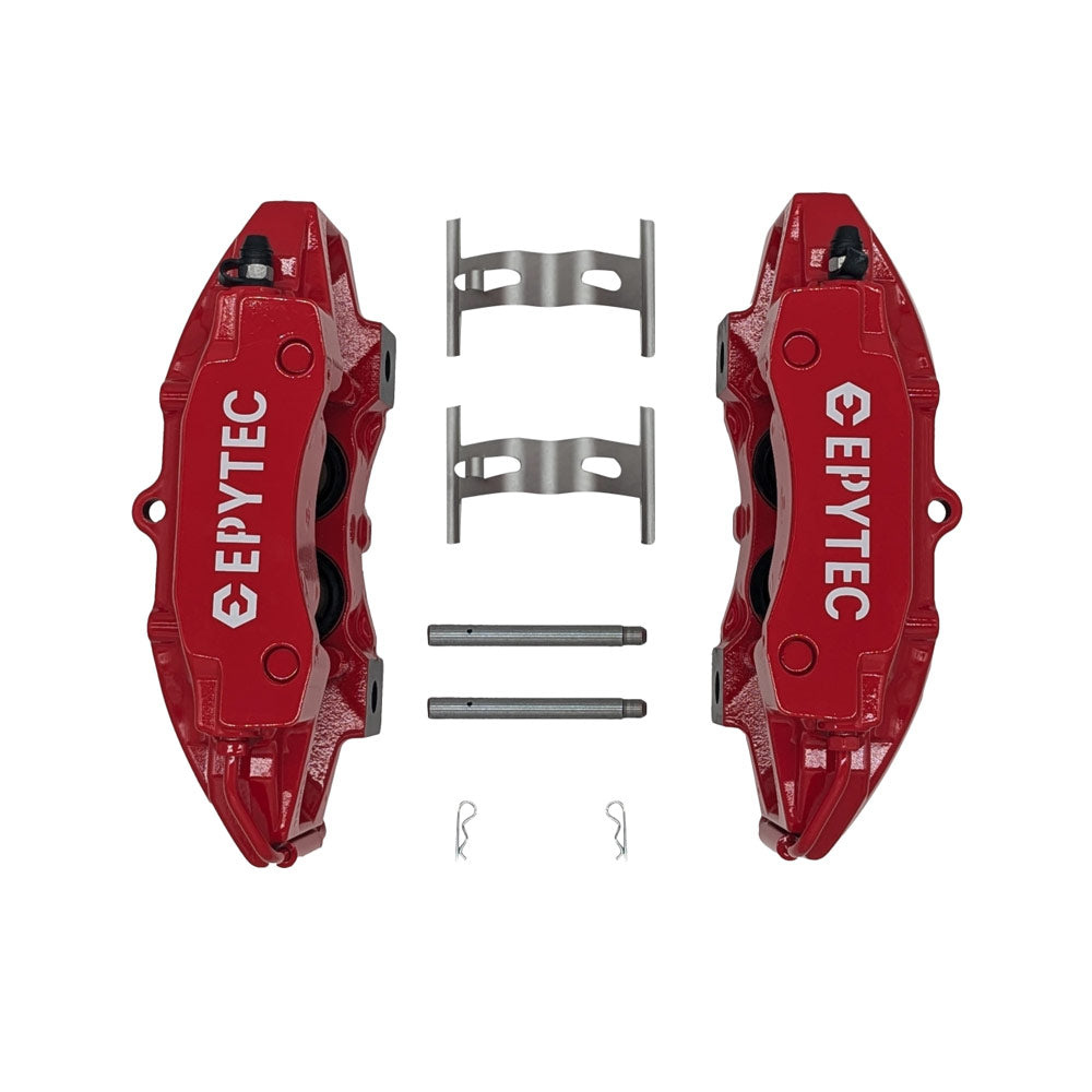 EPYTEC Bremssattel Kit passend für Porsche Boxster 986 / 996 / Cayman 2.7 auf 4-Kolben Porsche Bremssattel für 280–330 mm Bremsscheiben Hinterachse