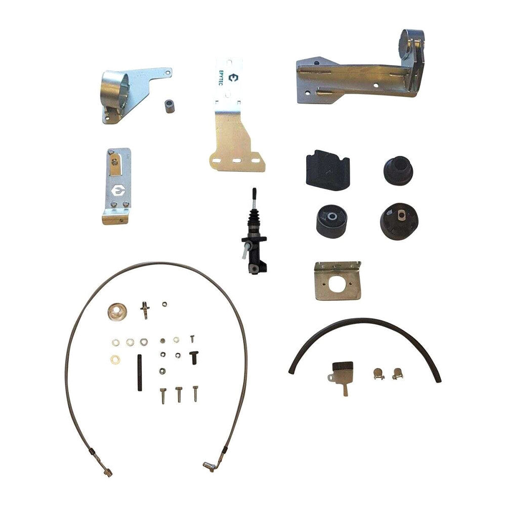 EPYTEC Umbauset passend für VW Golf 1 / Scirocco / Caddy zum Einbau von 02M 6-Gang Getriebe & 1.8T / 1.9 TDI Motor