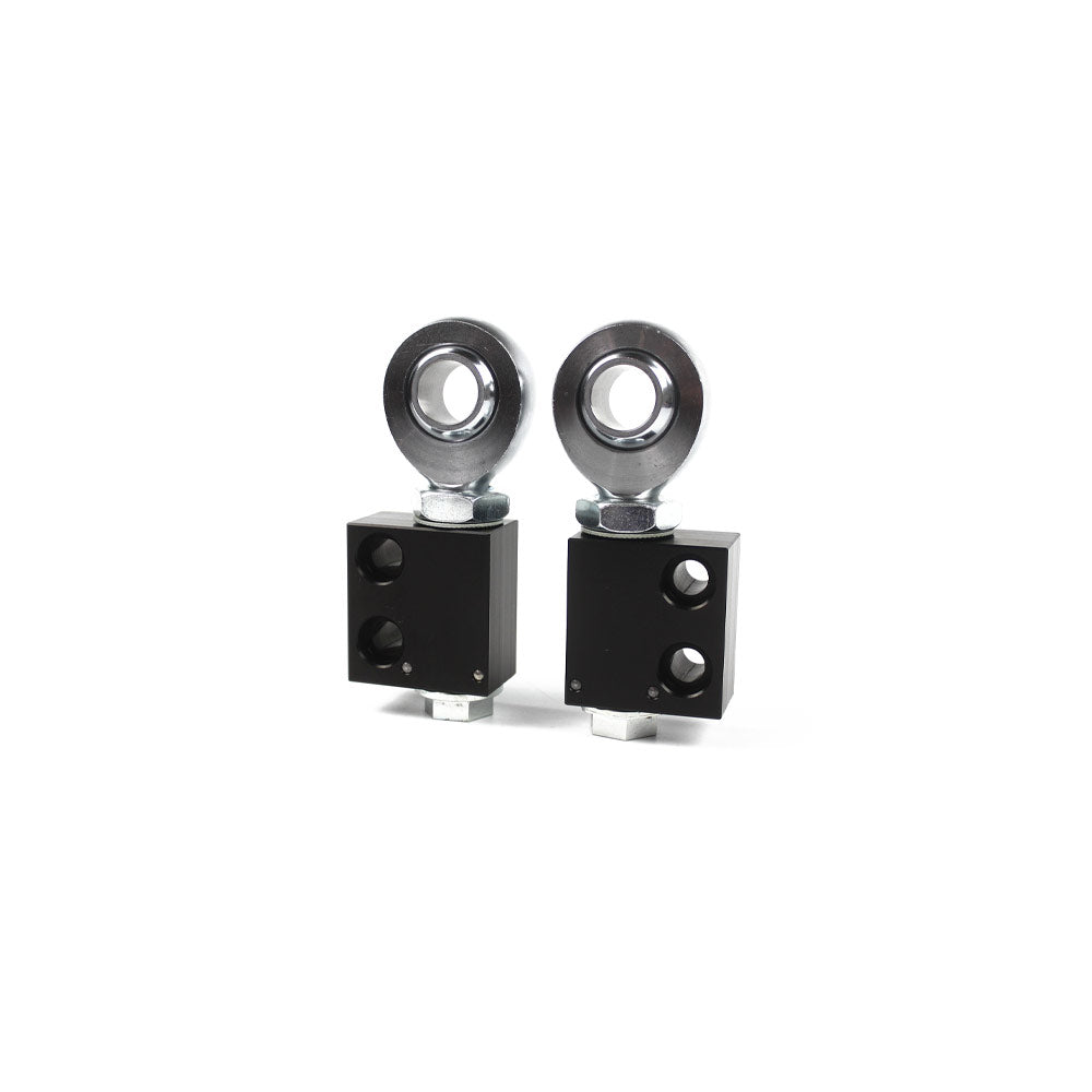 FAMEFORM Querlenker Vorderachse Buchsen Lollipop Set Uniball stufenlos einstellbar passend für BMW E30 E36 (Aluminium)