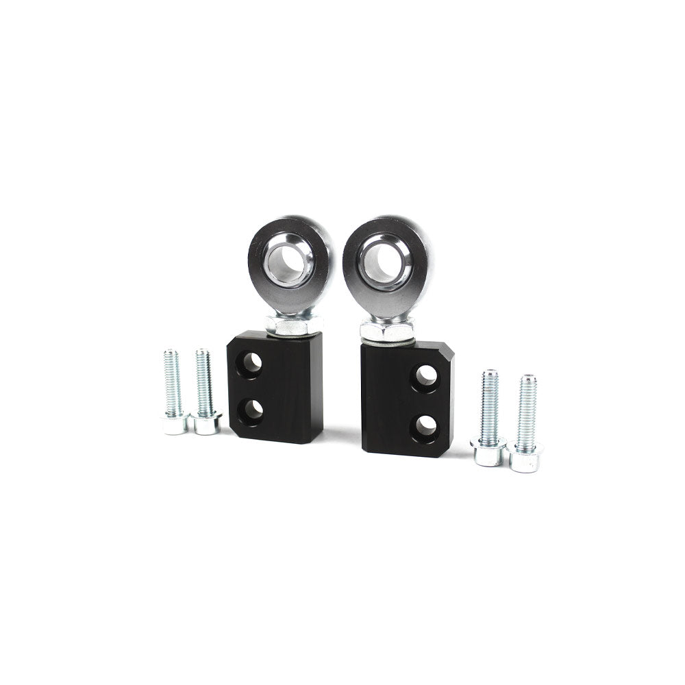 FAMEFORM Querlenker Vorderachse Buchsen Lollipop Set Uniball stufenweise einstellbar passend für BMW E30 E36 (Aluminium)