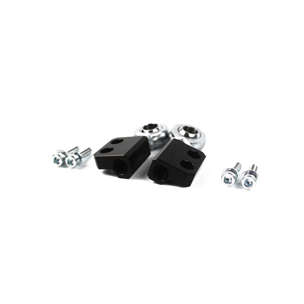 FAMEFORM Querlenker Vorderachse Buchsen Lollipop Set Uniball stufenweise einstellbar passend für BMW E30 E36 (Aluminium)