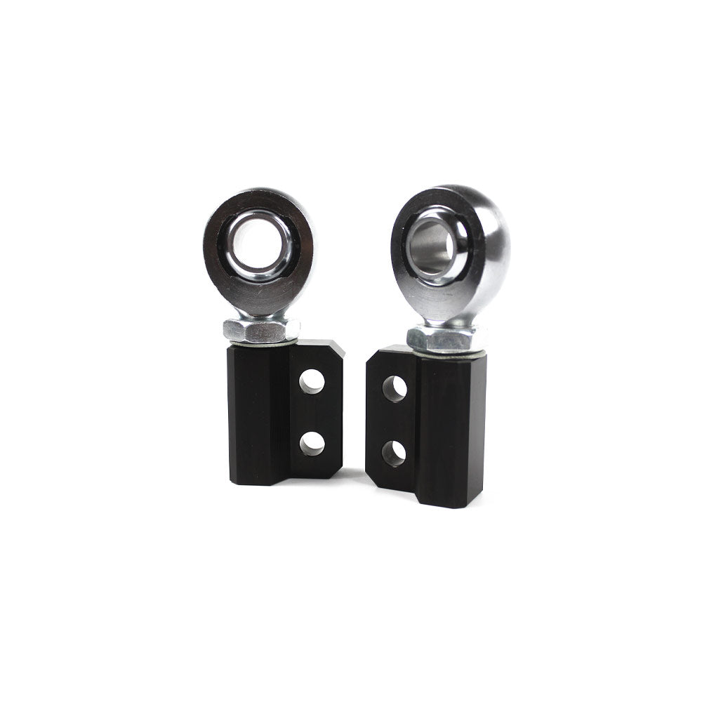 FAMEFORM Querlenker Vorderachse Buchsen Lollipop Set Uniball stufenweise einstellbar passend für BMW E30 E36 (Aluminium)