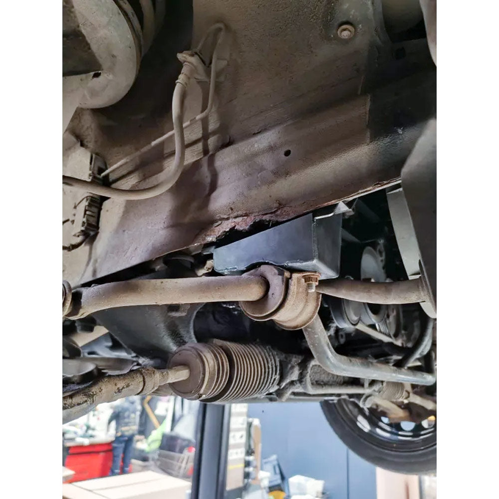 FAMEFORM Reparaturbleche Einschweissbleche Stabilisatorhalter Vorderachse Set passend für BMW E36 (Stahl)