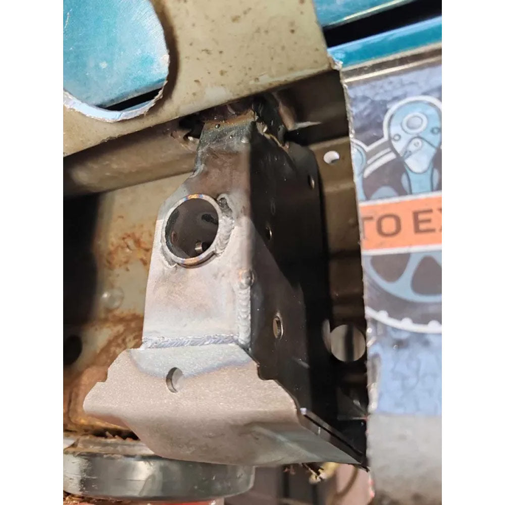 FAMEFORM Reparaturbleche Einschweissbleche Wagenheberaufnahme hinten passend für BMW E36 Compact (Stahl)