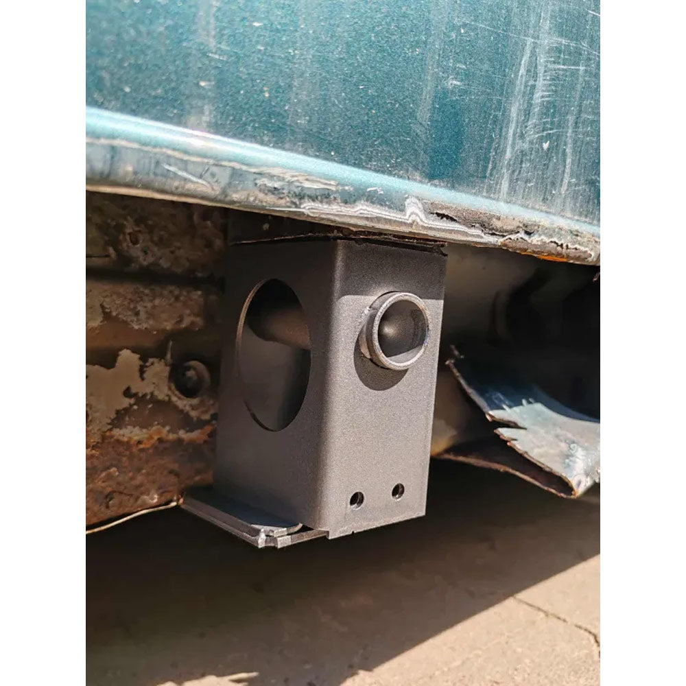 FAMEFORM Reparaturbleche Einschweissbleche Wagenheberaufnahme passend für BMW E36 Coupe (Stahl)