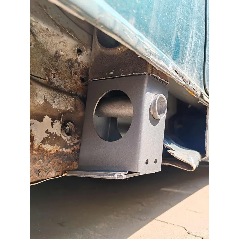 FAMEFORM Reparaturbleche Einschweissbleche Wagenheberaufnahme passend für BMW E36 Coupe (Stahl)