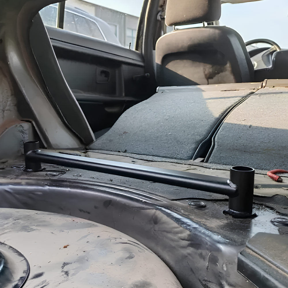 FAMEFORM Untere Domstrebe Hinterachsverstärkung passend für BMW E46 (eintragungsfrei)