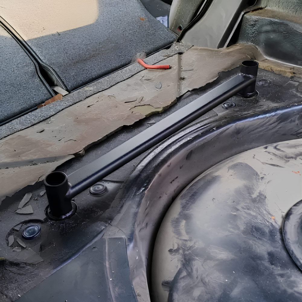 FAMEFORM Untere Domstrebe Hinterachsverstärkung passend für BMW E46 (eintragungsfrei)