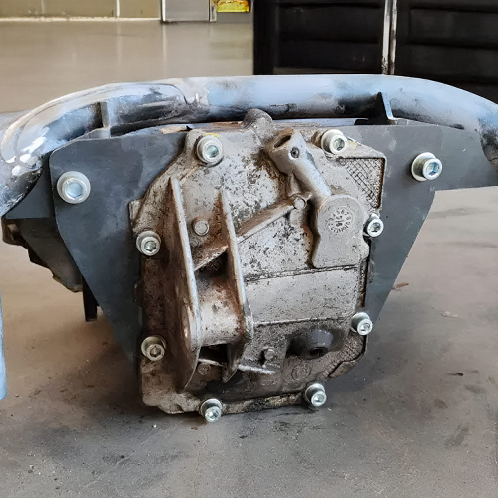 FAMEFORM Verstärkungsblech Differentialhalterung passend für BMW E46 Typ 168 188 (Stahl / zum Einschweißen)