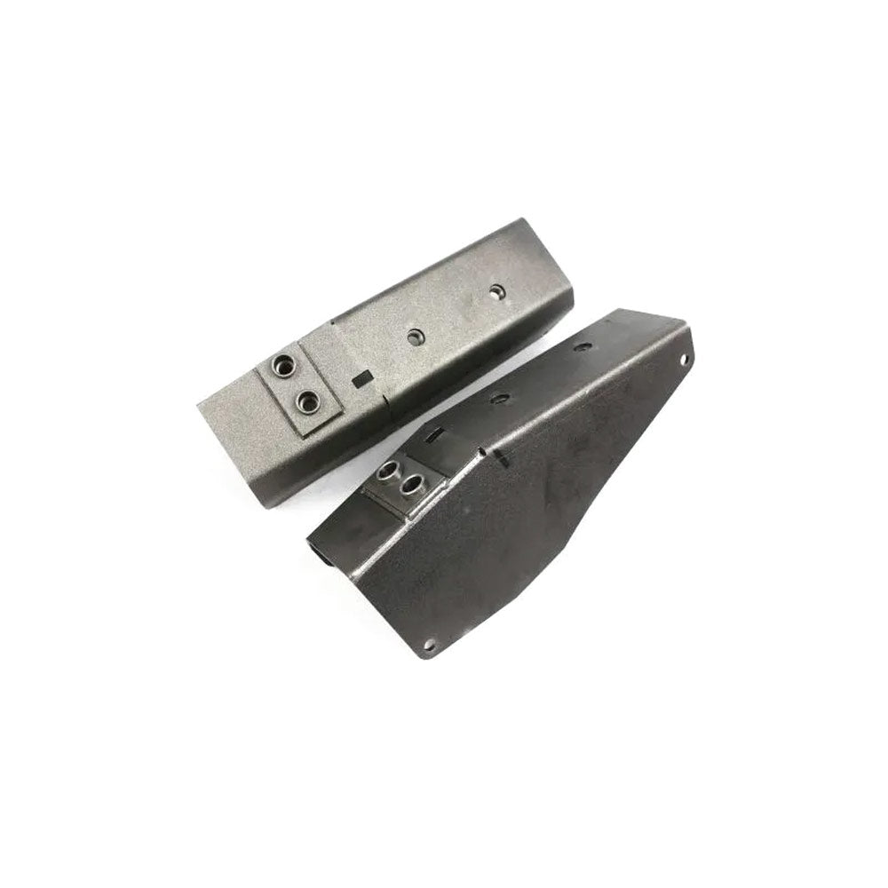 FAMEFORM Verstärkungsbleche Einschweissbleche Längsträgerverstärkung Querlenkeraufnahme passend für BMW E36 (Stahl)