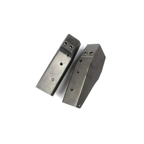 FAMEFORM Verstärkungsbleche Einschweissbleche Längsträgerverstärkung Querlenkeraufnahme passend für BMW E36 (Stahl)