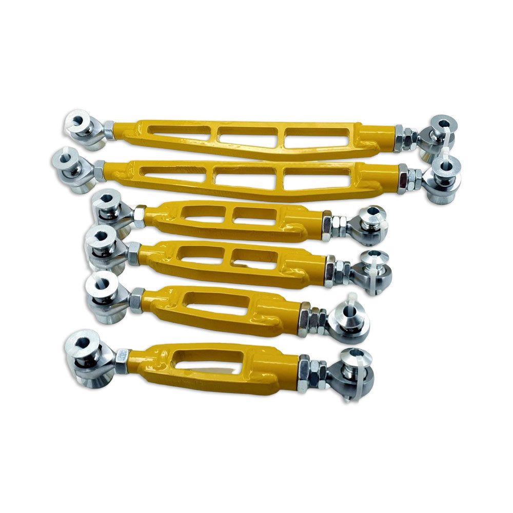 FAT DRIFT PERFORMANCE Querlenker passend für BMW E8X E9X Hinterachse einstellbar Set Uniball (Stahl)