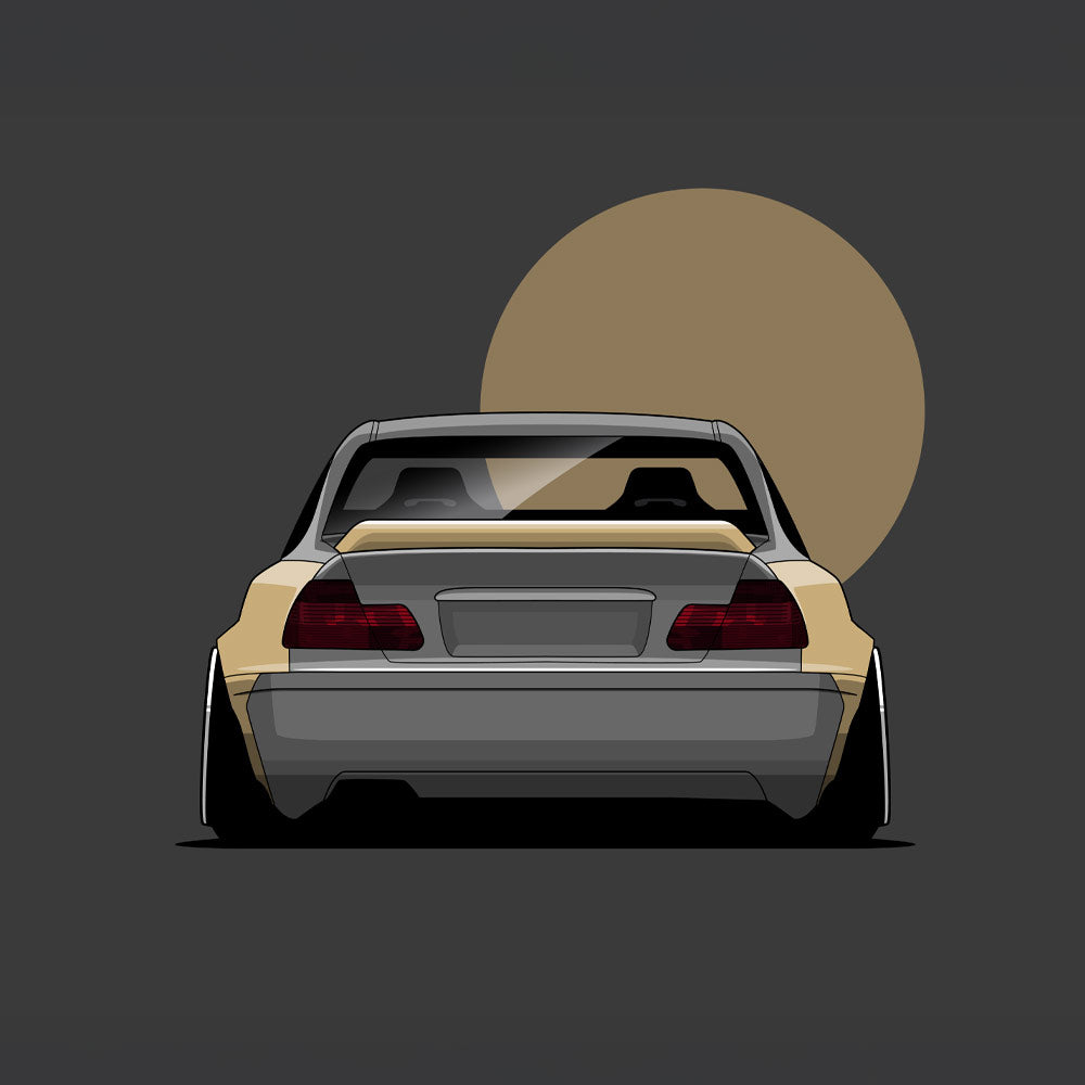 FITMENT LAB Ducktail passend für BMW E46 Coupe (mit TÜV)