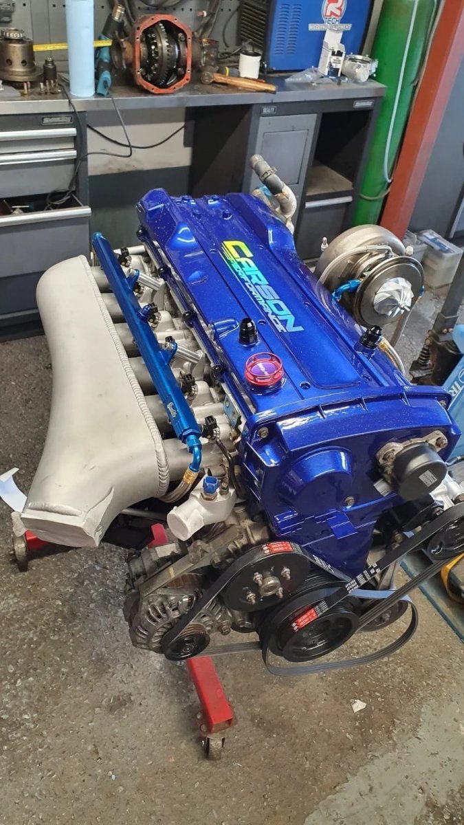 SPEEDTEK Ansaugbrücke Nissan Skyline R33 R34 RB25DET RB25 Neo Guss (Aluminium) - PARTS33 GmbH