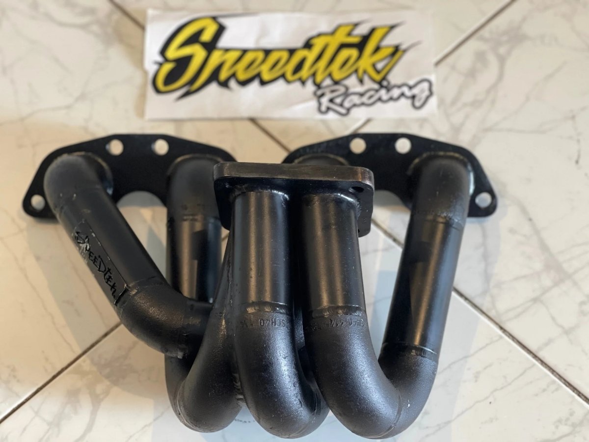 SPEEDTEK Abgaskrümmer Nissan S13 S14 S15 SR20 SR20DET Twin Scroll High Mount - PARTS33 GmbH