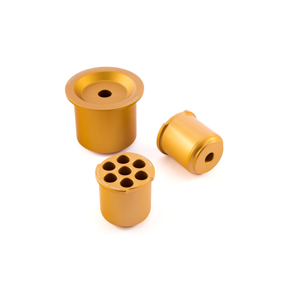 IRP Differentialaufhängung Buchsen Set starr passend für BMW E8X E9X (Aluminium)