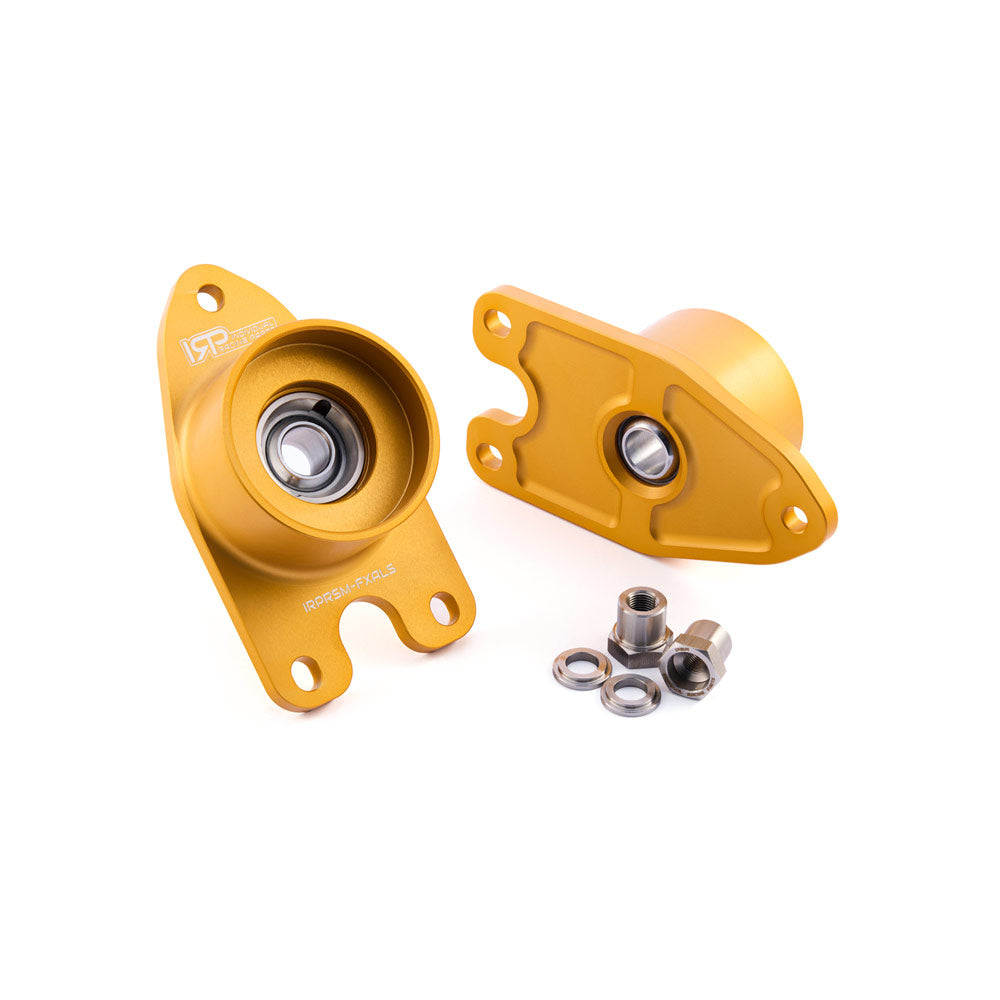 IRP Domlager passend für BMW F2X F3X F80 F82 F83 F87 G2X G42 G80 G82 G83 G87 Hinterachse Set Uniball (Aluminium)