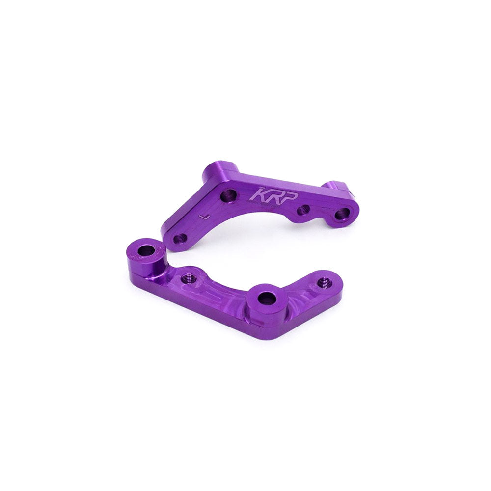 KAKUMA RACING PARTS Bremssattel Adapter passend für BMW E46 M3 auf F80 Bremsanlage Hinterachse (Aluminium)