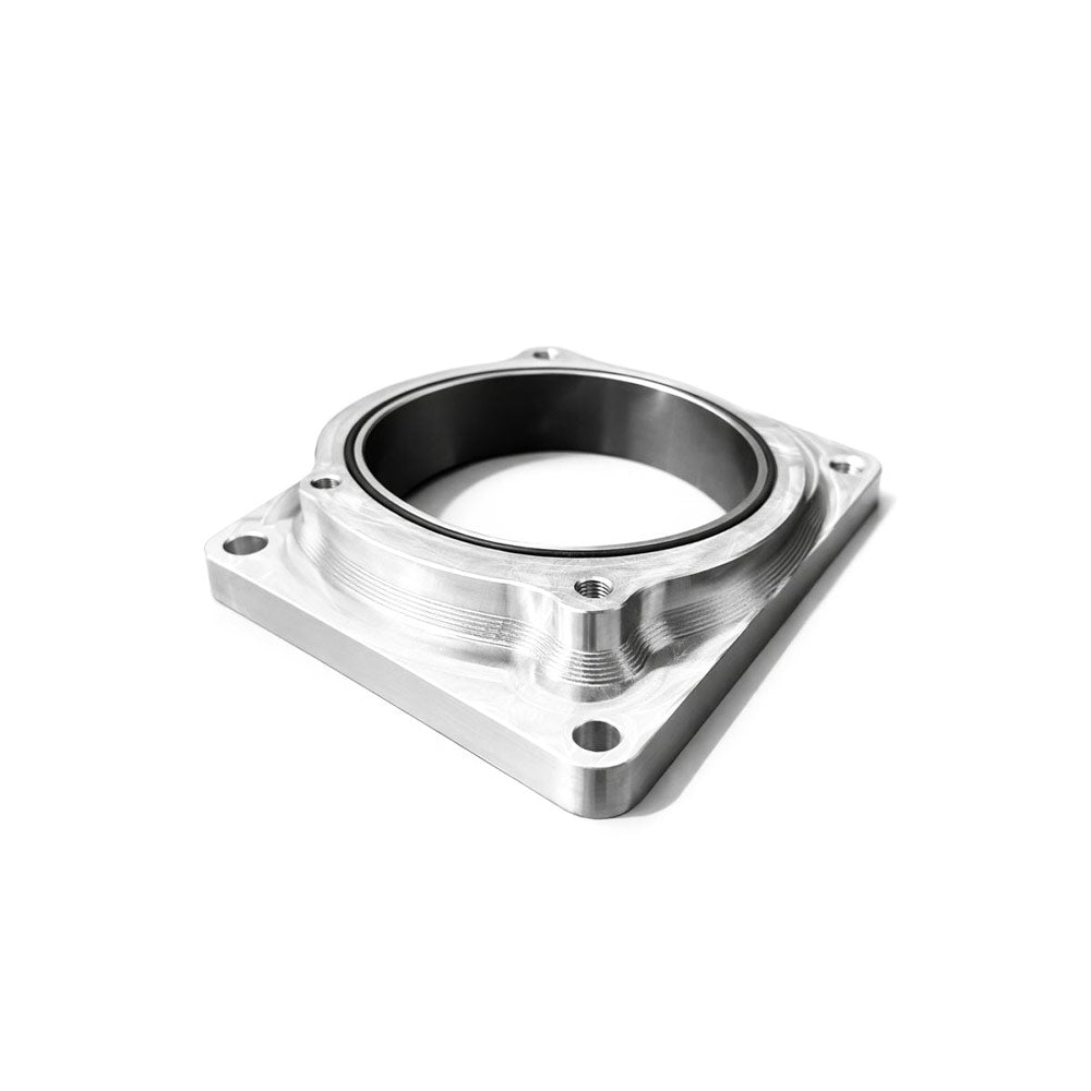 KAKUMA RACING PARTS DBW Drosselklappen Adapter passend für Mazda 13B-REW auf Bosch Motorsport 82 mm Drosselklappe (Aluminium)