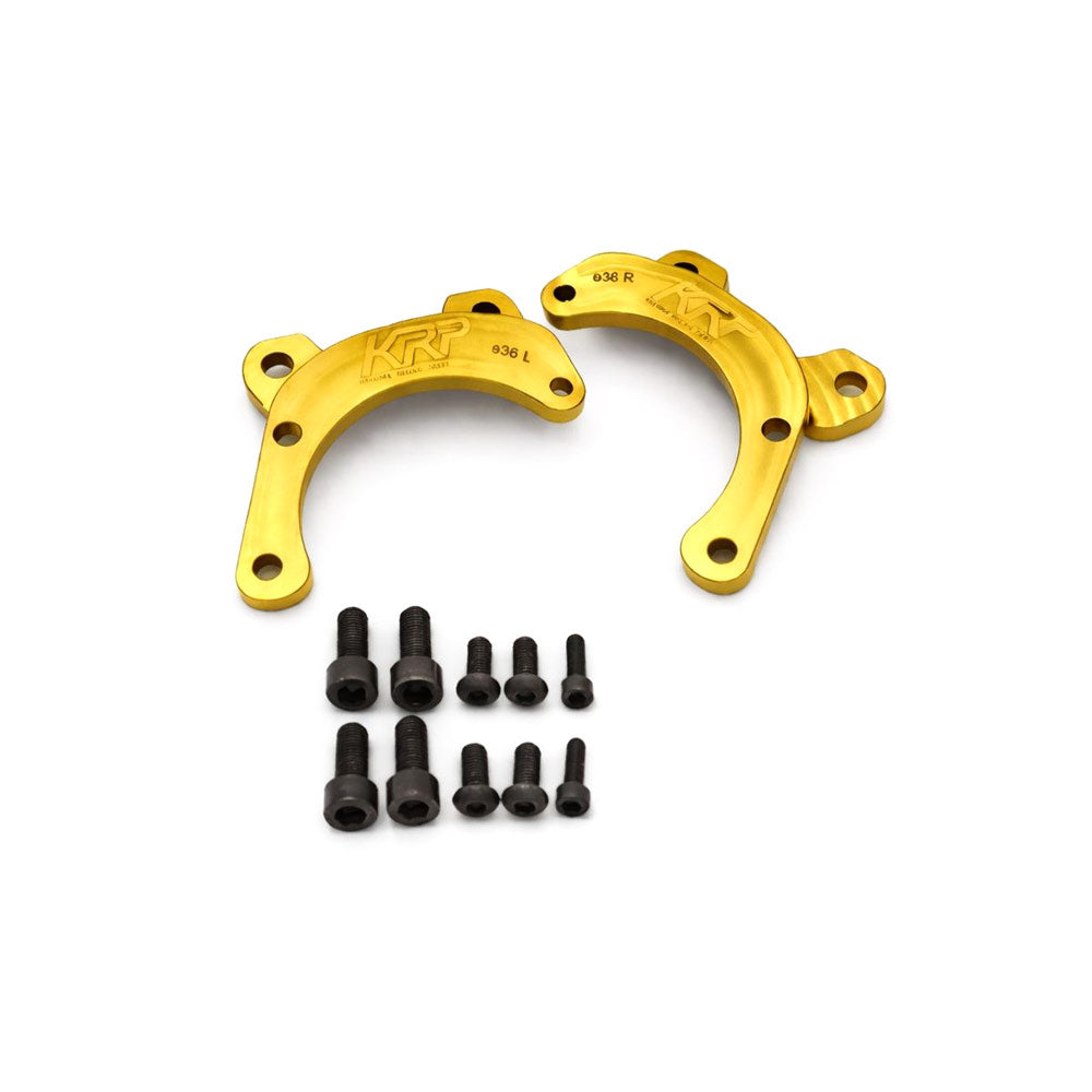 KAKUMA RACING PARTS Dual Caliper Kit Hinterachse auf 2. Bremssattel für Fly-Off passend für BMW E36 (Aluminium)