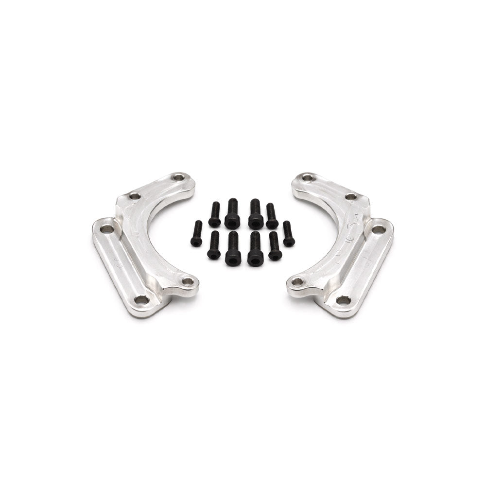 KAKUMA RACING PARTS Dual Caliper Kit Hinterachse auf 2. Bremssattel für Fly-Off passend für BMW E46 330 (Aluminium)