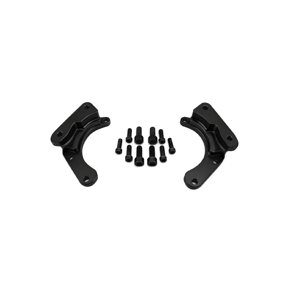 KAKUMA RACING PARTS Dual Caliper Kit Hinterachse auf 2. Bremssattel für Fly-Off passend für BMW E46 330 (Aluminium)
