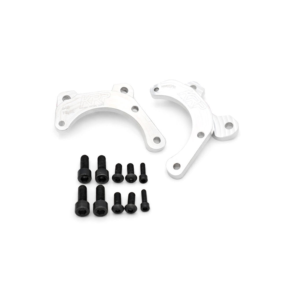 KAKUMA RACING PARTS Dual Caliper Kit Hinterachse auf 2. Bremssattel für Fly-Off passend für BMW E46 (Aluminium)