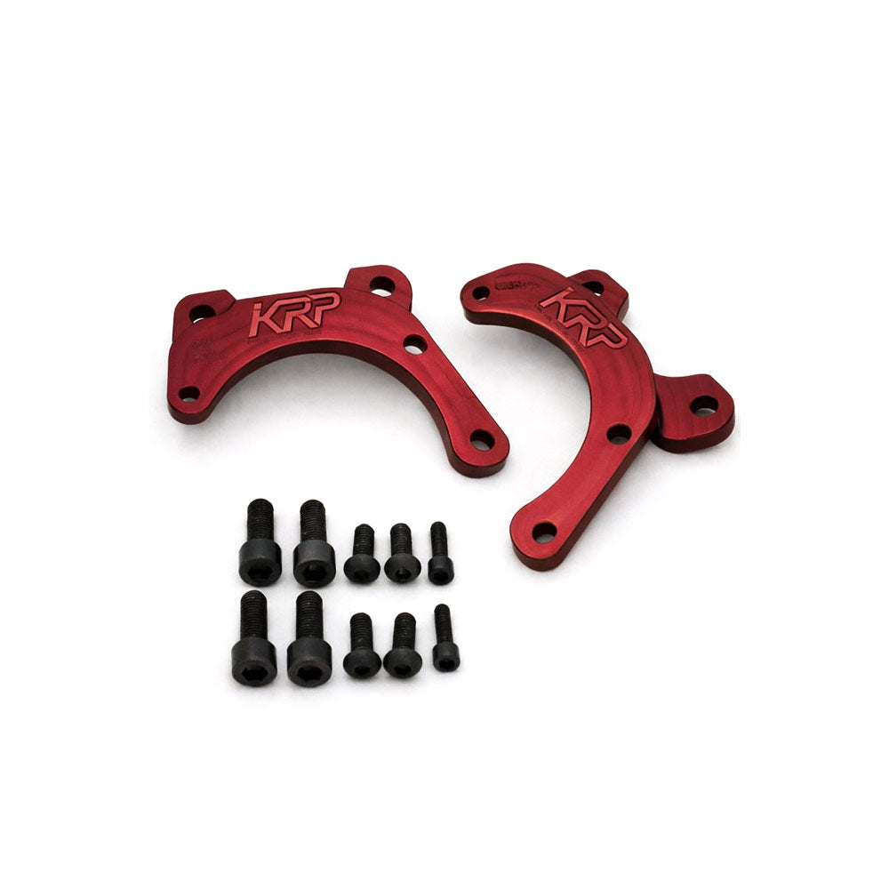 KAKUMA RACING PARTS Dual Caliper Kit Hinterachse auf 2. Bremssattel für Fly-Off passend für BMW E46 (Aluminium)