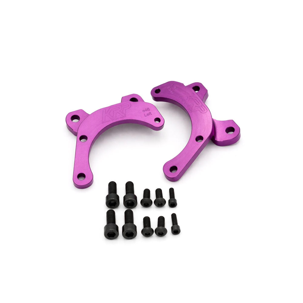 KAKUMA RACING PARTS Dual Caliper Kit Hinterachse auf 2. Bremssattel für Fly-Off passend für BMW E46 (Aluminium)
