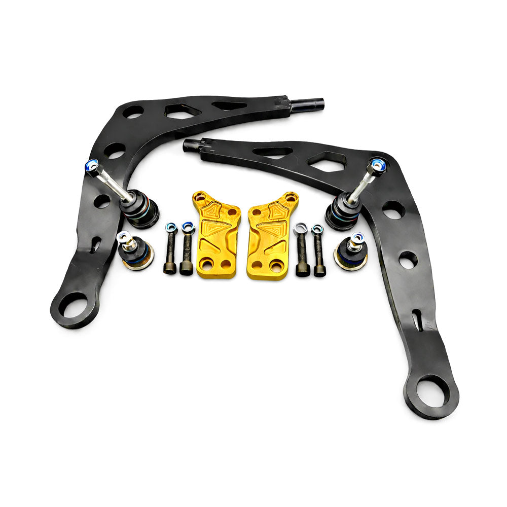 KAKUMA RACING PARTS Lenkwinkel Kit PRO passend für BMW E36 Vorderachse