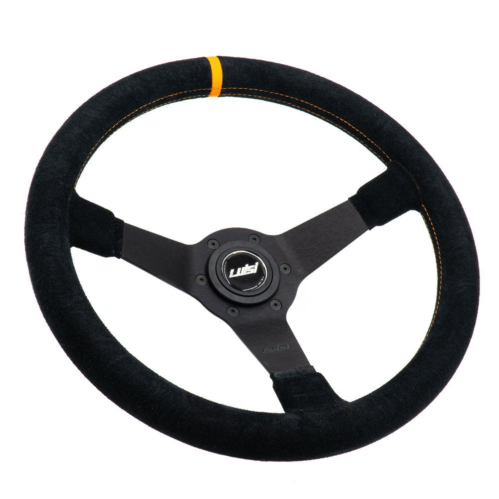 LUISI Mirage Race OS Sportlenkrad Wildleder schwarz (geschüsselt / mit TÜV) - PARTS33 GmbH