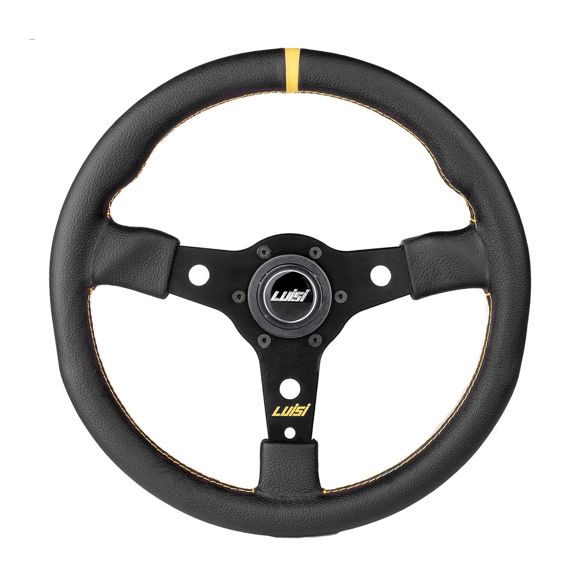 LUISI Racing Race YS Sportlenkrad Leder (geschüsselt / mit TÜV)
