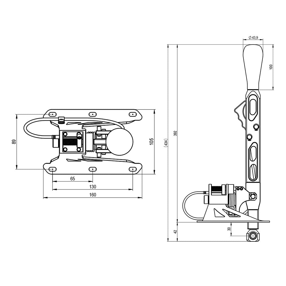 PMC MOTORSPORT Short Shifter PRO H Typ B für BMW-Getriebe - PARTS33 GmbH