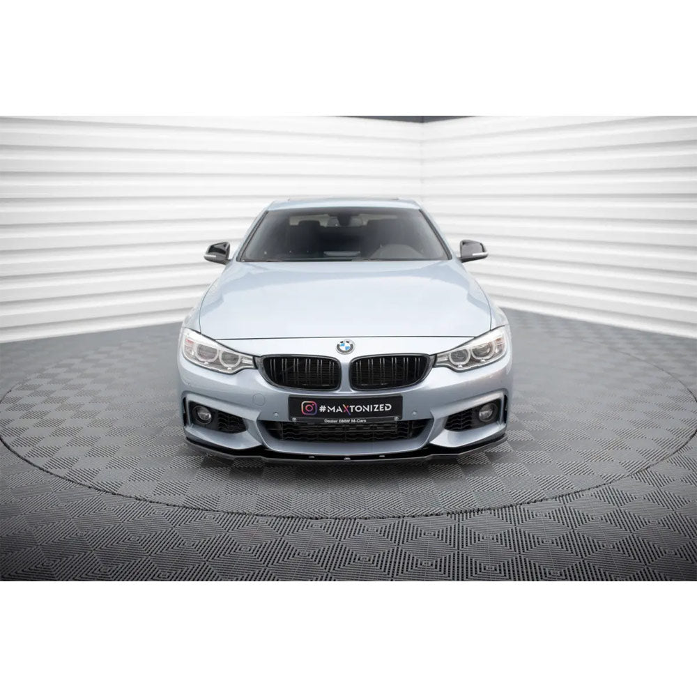 MAXTON DESIGN Frontlippe V1 passend für BMW F32 F33 F36 M-Paket (eintragungsfrei)
