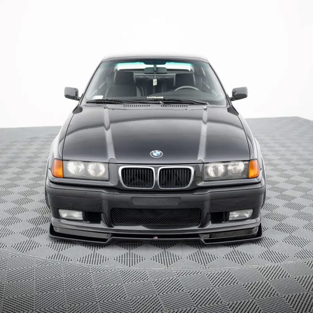 MAXTON DESIGN Frontlippe V2 passend für BMW E36 Coupe M-Paket (eintragungsfrei)