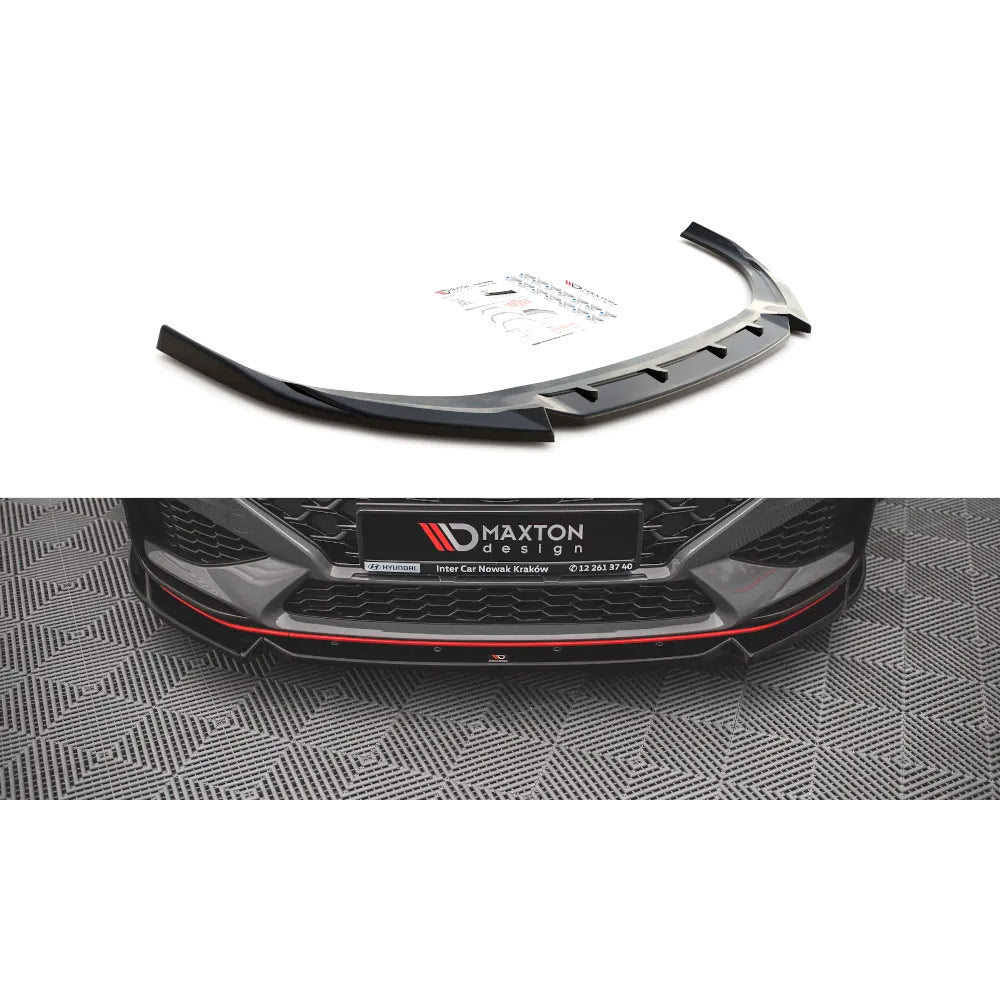 MAXTON DESIGN Frontlippe V2 passend für Hyundai I30 N (eintragungsfrei)