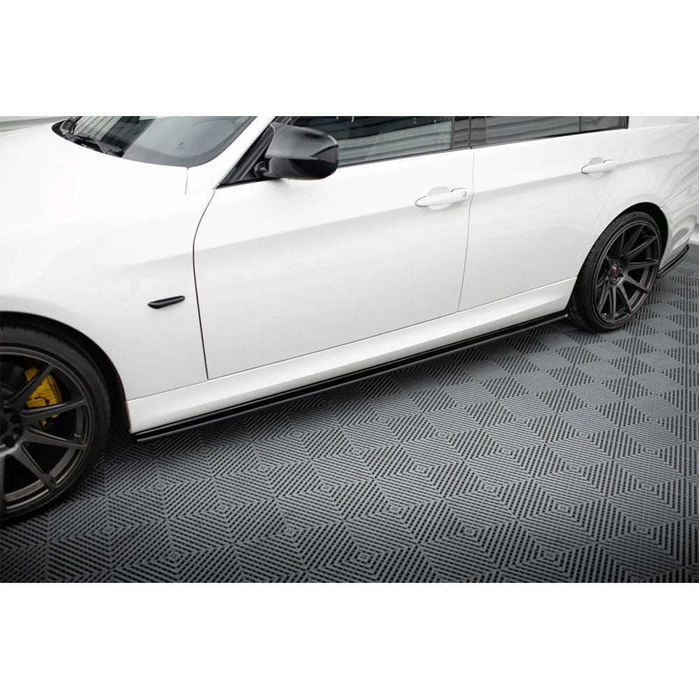 MAXTON DESIGN Seitenschweller Ansatz passend für BMW E90 E91 M-Paket (eintragungsfrei)