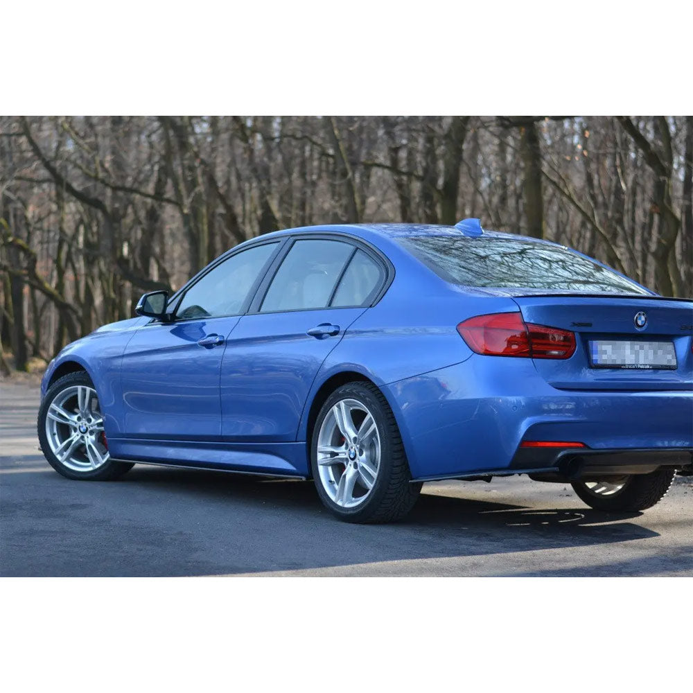 MAXTON DESIGN Seitenschweller Ansatz passend für BMW F30 M-Paket (eintragungsfrei)