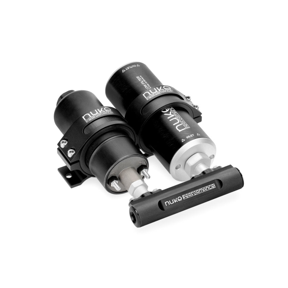 NUKE PERFORMANCE 4-Port Verteiler für Inline-Kraftstoffpumpen