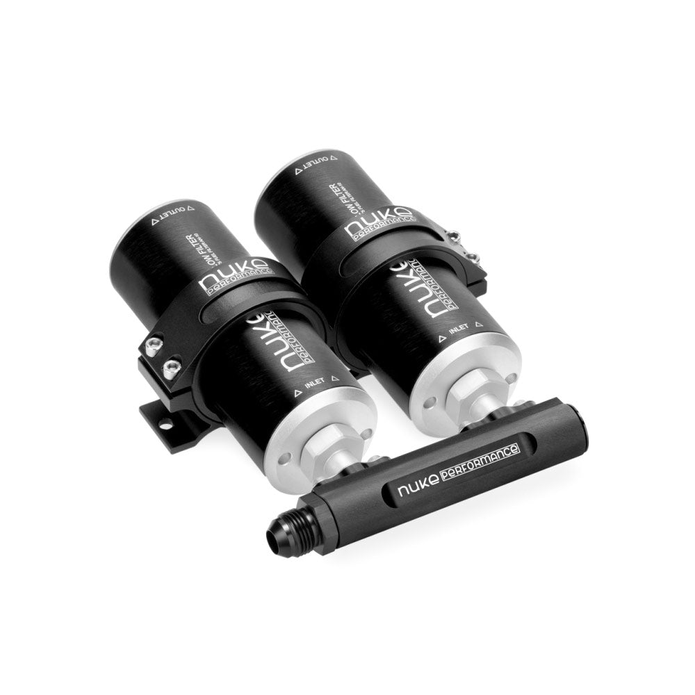NUKE PERFORMANCE 4-Port Verteiler für Inline-Kraftstoffpumpen