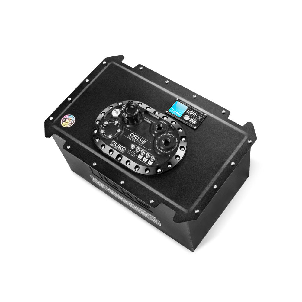 NUKE PERFORMANCE 45 Liter LightCell Kraftstofftank mit integriertem Surge Tank (FIA)