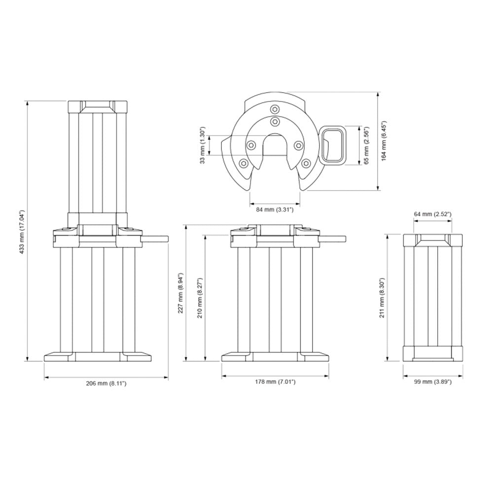 NUKE PERFORMANCE Air Jack 60 Teleskop Erhöhung