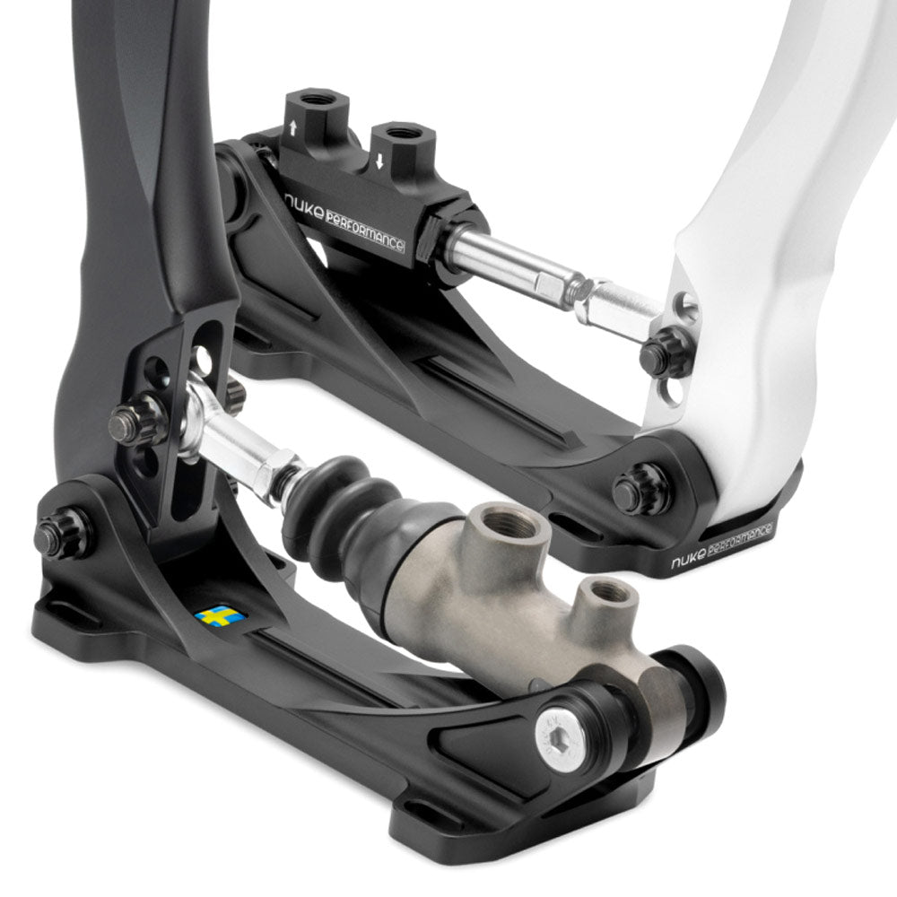 NUKE PERFORMANCE DriftSpec Pro hydraulische Handbremse Fly-Off Billet Organic Flow