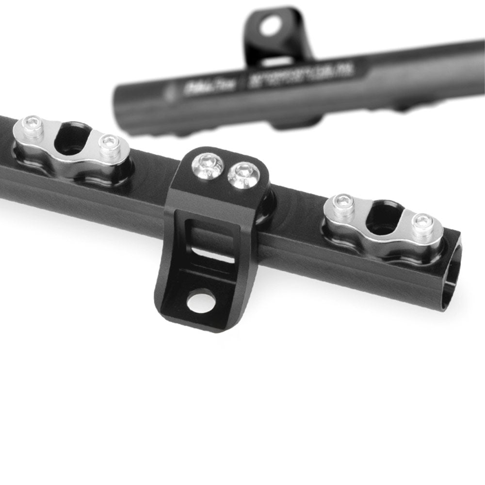 NUKE PERFORMANCE Fuel Rail Kraftstoffverteiler passend für Ferrari F430 / Maserati F136 V8 Motor