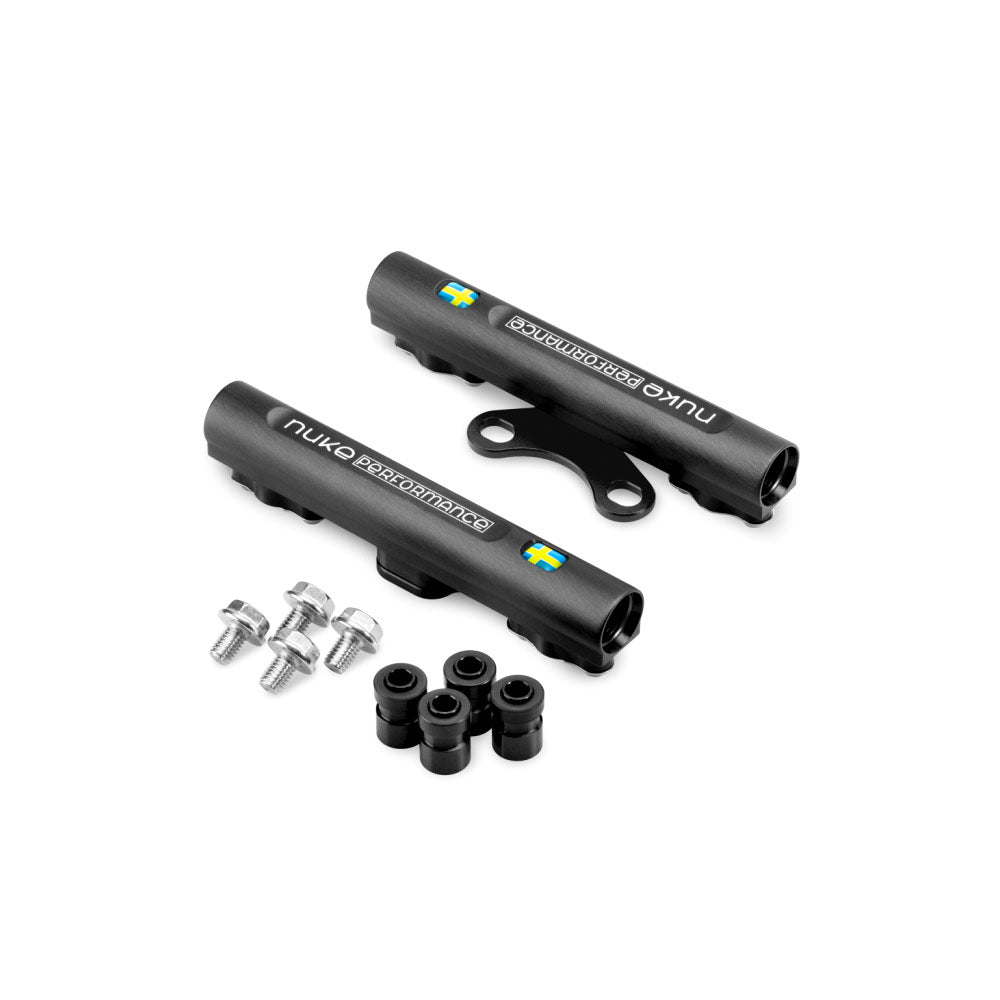 NUKE PERFORMANCE Fuel Rail Kraftstoffverteiler passend für Subaru EJ205 / EJ207 / EJ25 4-Zylinder Boxer