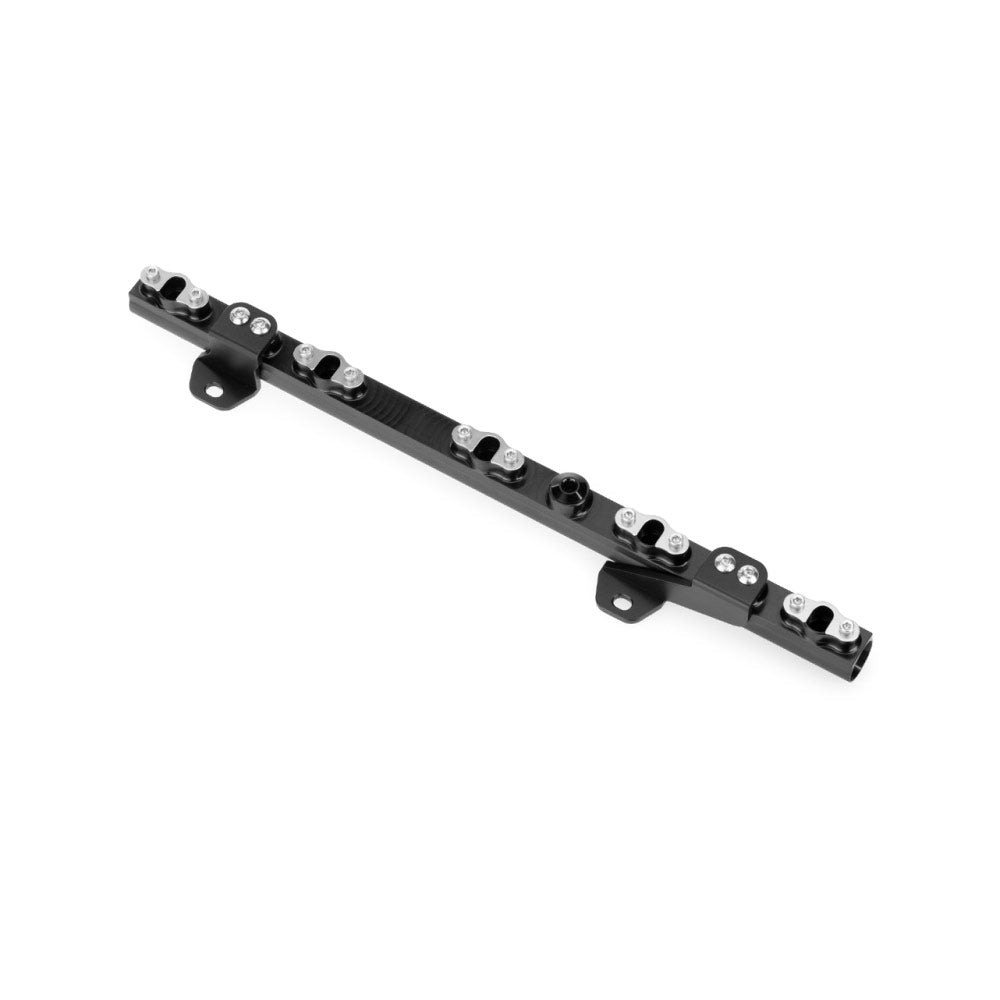 NUKE PERFORMANCE Fuel Rail Kraftstoffverteiler passend für Volvo 850 S70 V70 C70 S60 S80 5-Zylinder White Block