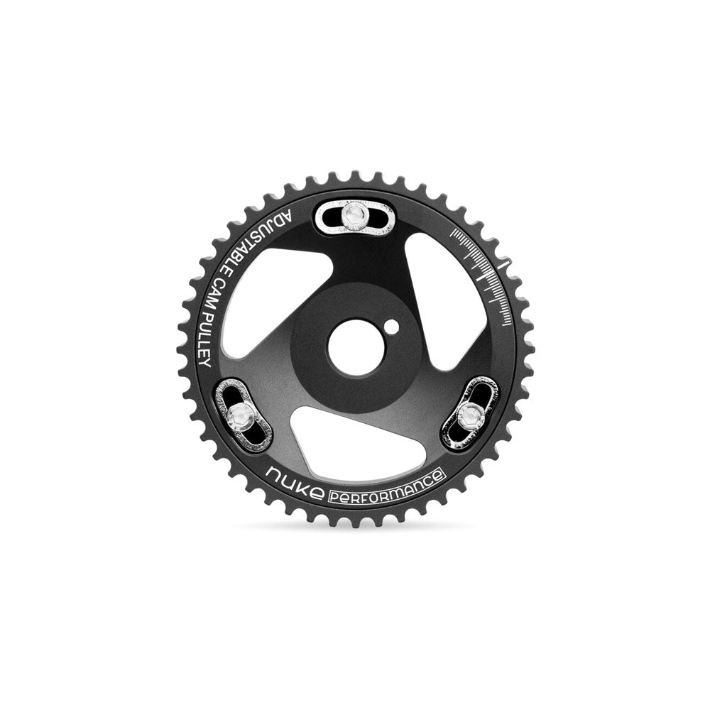 NUKE PERFORMANCE Nockenwellenrad verstellbar passend für Toyota 1JZ-GTE / 2JZ-GTE Non-VVTi (Aluminium)