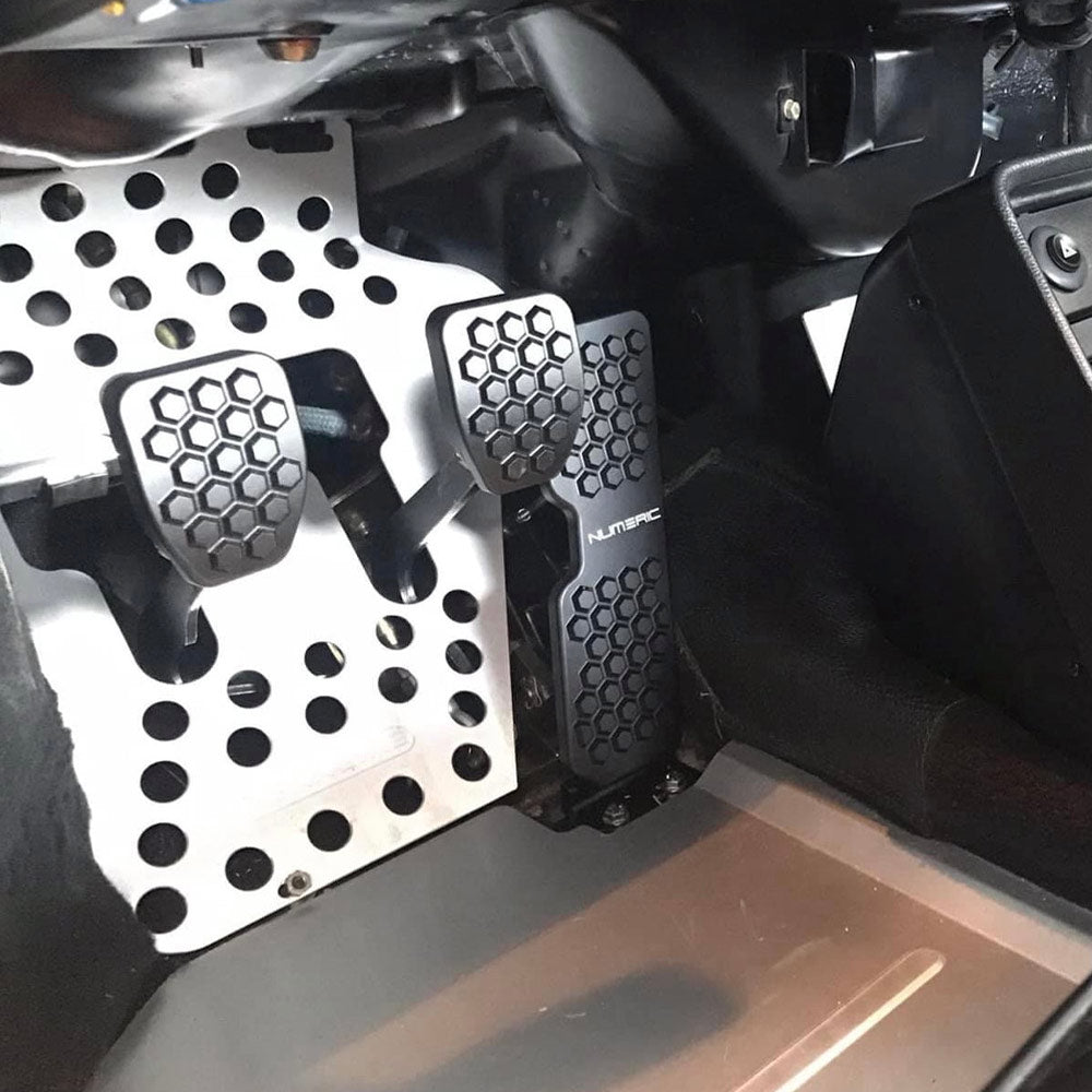 NUMERIC RACING Pedal Set einstellbar passend für Porsche 1965-1989 (Aluminium)