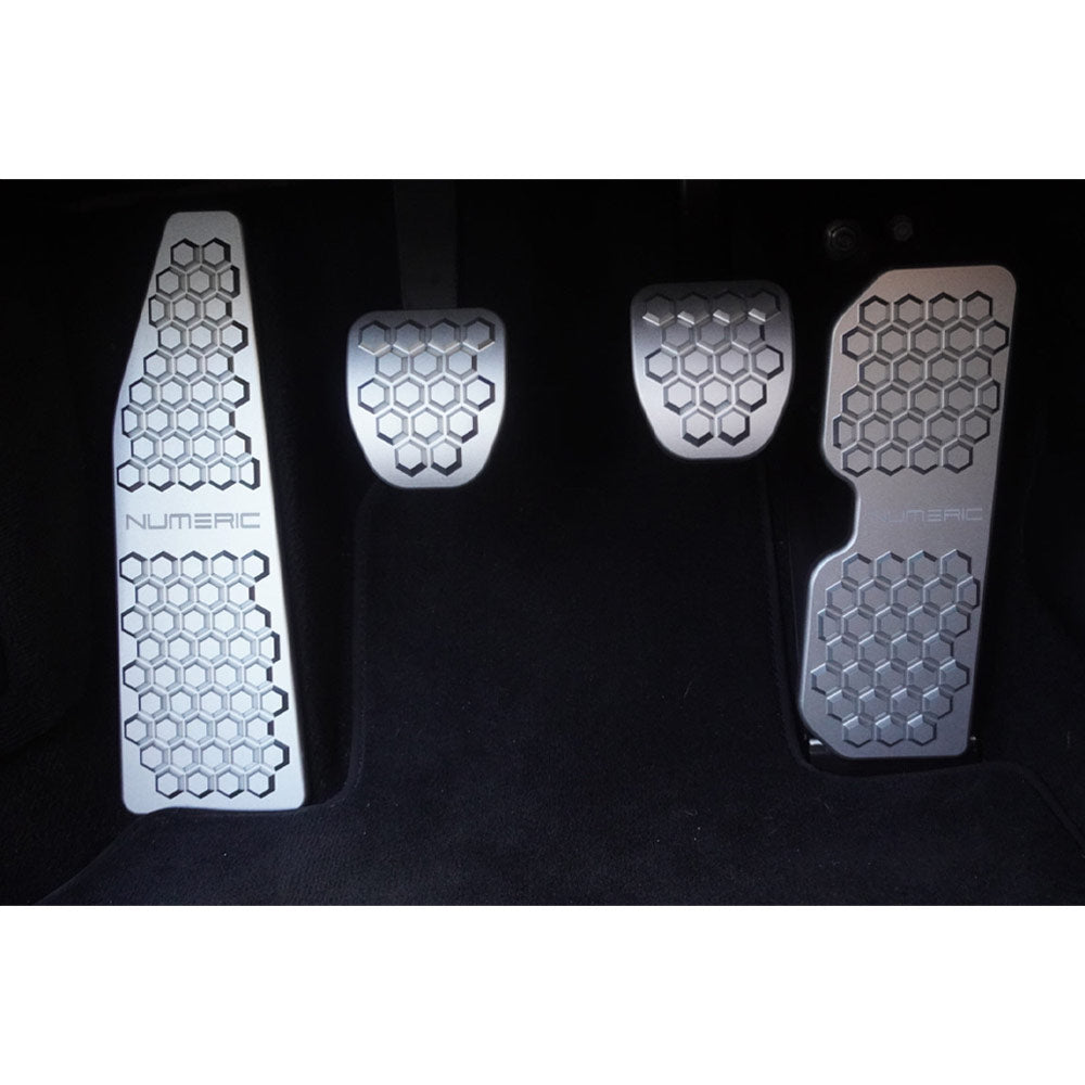 NUMERIC RACING Pedal Set passend für Porsche 991 / 981 / 718 (Aluminium)